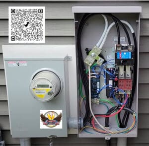 Automatic Transfer switch could be a part fo package or sold separately. Licensed electricians can install it too for appliances, lights, product, power outages, performance, things, faq, job, wattage, types, natural gas type generator.