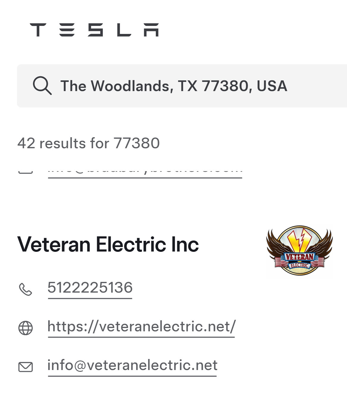 certified tesla wall charger dealer near me